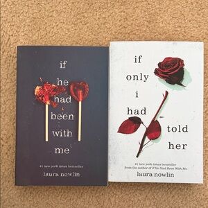 Laura Nowlin Paperback Book Set - Red & White Covers